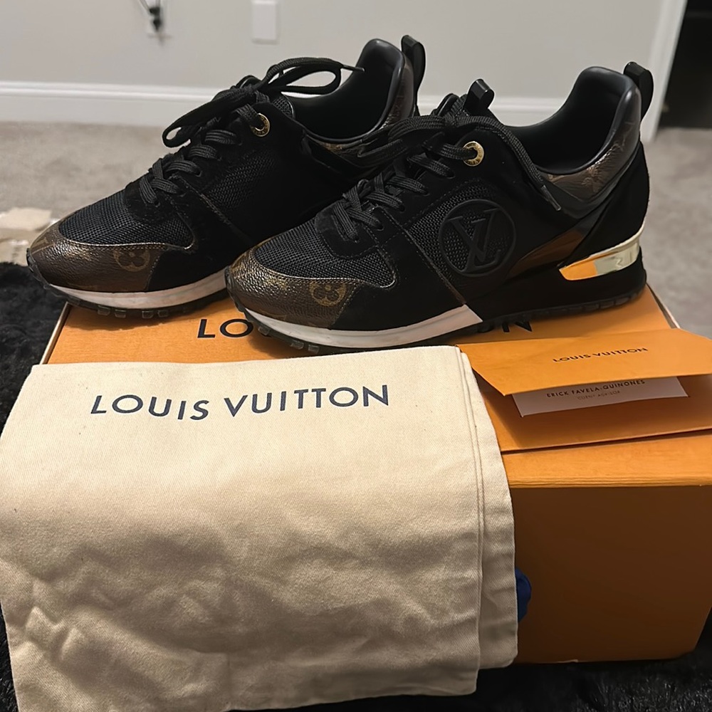Lv run away sneaker size: 37. Original price $875 asking $600
